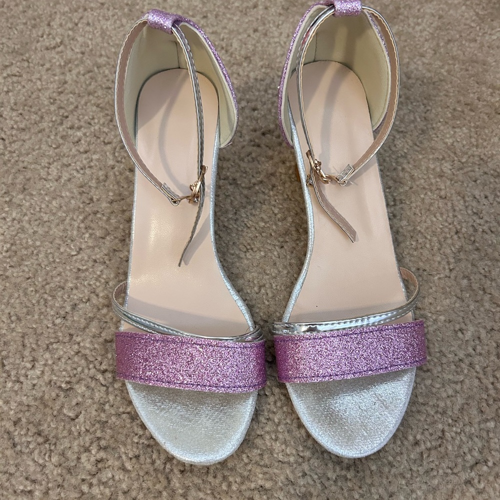 Elegant Pink Ankle Strap Sandals